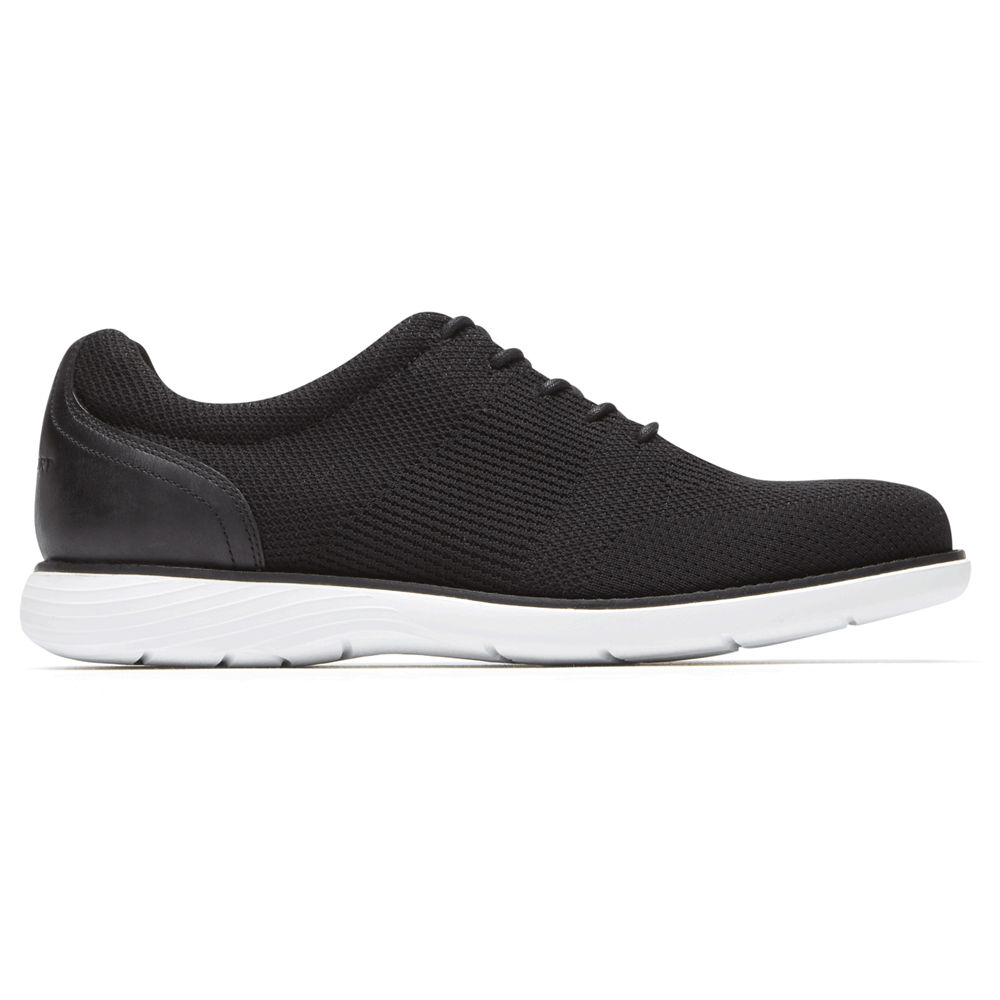 Rockport Singapore Mens Sneakers - Garett Mesh Black - IF6807519